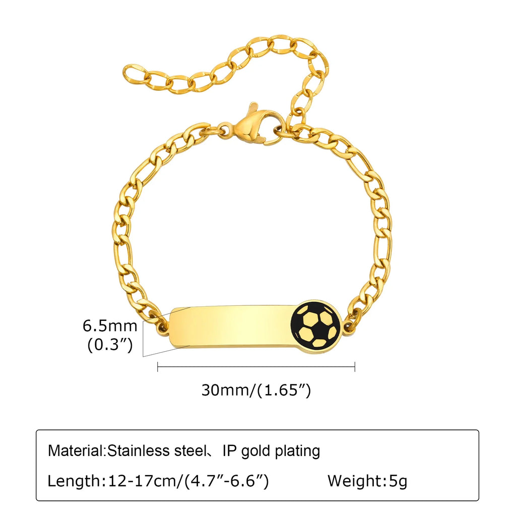 Custom Name Blessing Bracelet for Girls | Stainless Steel Personalized Gift