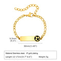 Custom Name Blessing Bracelet for Girls | Stainless Steel Personalized Gift