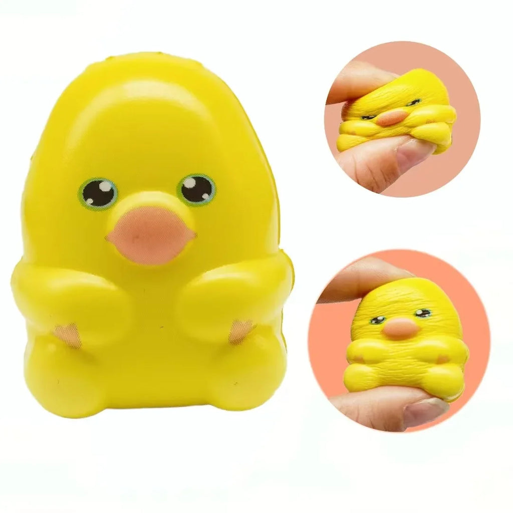 Mochi Squishies Cartoon Animal Stress Ball Fidget Toys | Push Rebound Relief for Kids Party Favors