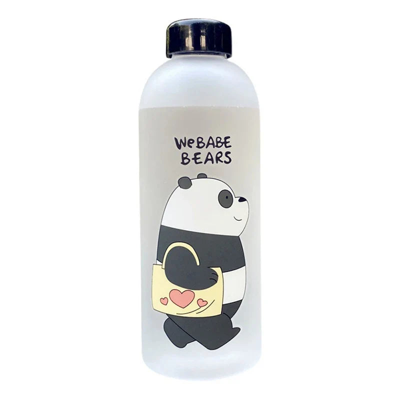 1000ml Panda Water Bottle | Leak-Proof Reusable Drinkware
