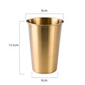 Stainless Steel Beer Cup Set | Durable Mugs for Camping, Coffee, and Whiskey