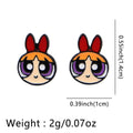 Cute Animal Stud Earrings for Women | Stainless Steel Pierced Jewelry