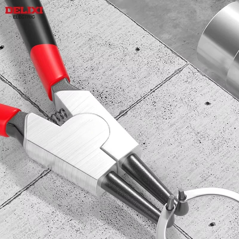 5-In Circlip Pliers | Dual-Purpose Retaining Ring Pliers for Internal and External Snap Rings