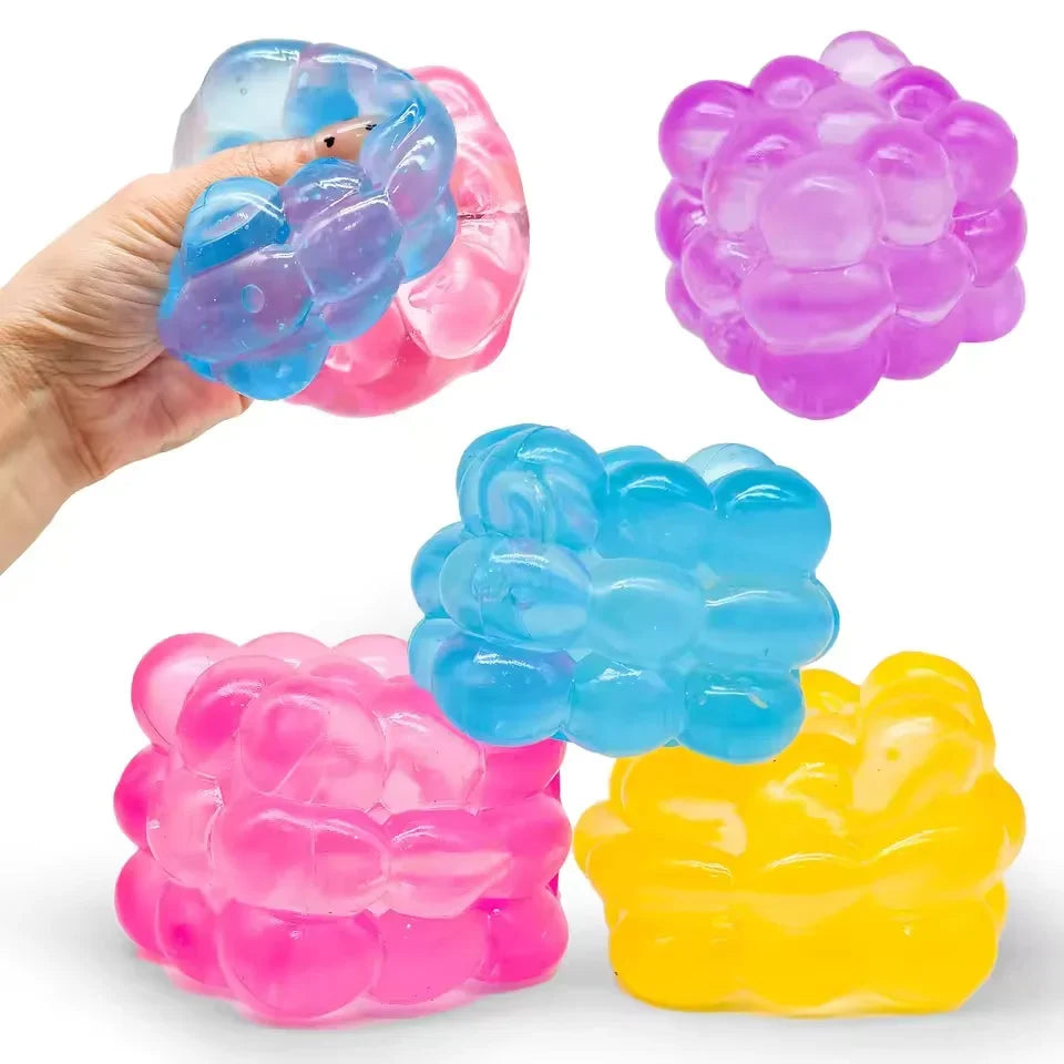 3D Candy Kneading Music Cube | Sensory Stress Relief Squeeze Toy for Adults