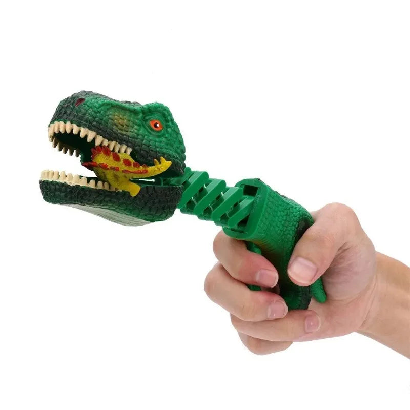 Dinosaur Claw Grabber Toy Set | Plastic Animal Figures for Kids