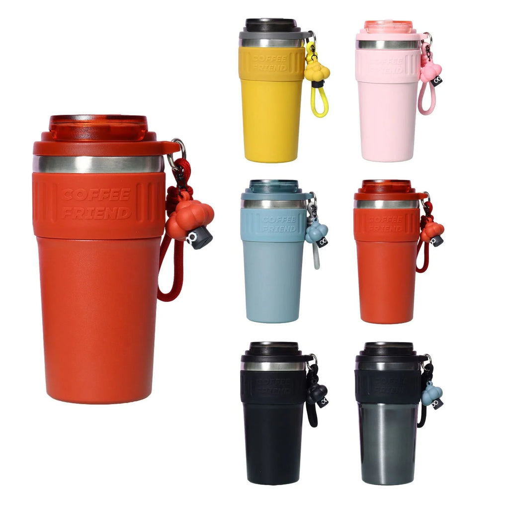 Travel Coffee Tumbler | 550ml Stainless Steel Vacuum Flask