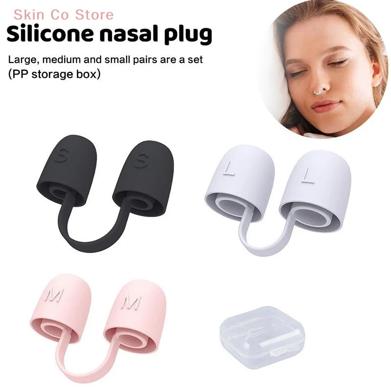 Nasal Dilator Strips for Snoring | 3 Pack Silicone Nose Breathe Strips