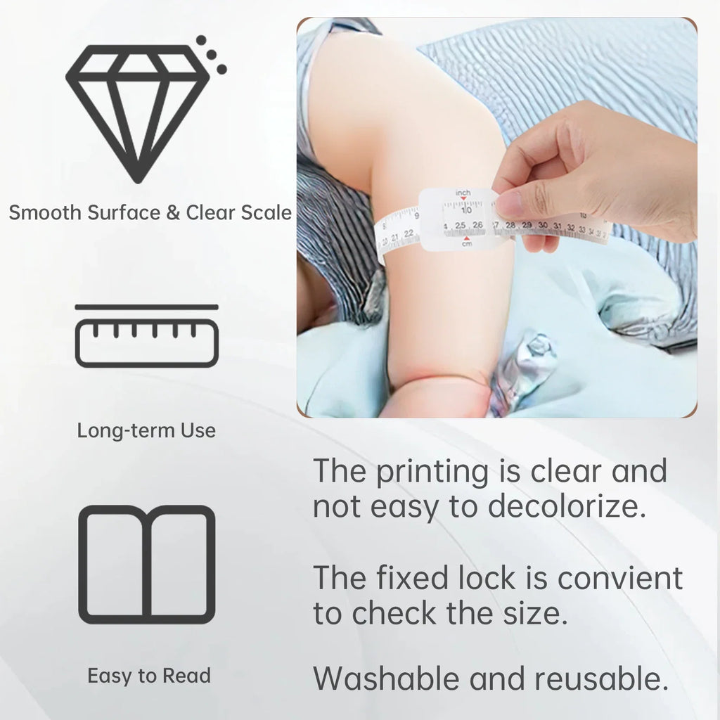 60cm Newborn Head Measuring Tape | Portable Pediatric Head Circumference Ruler