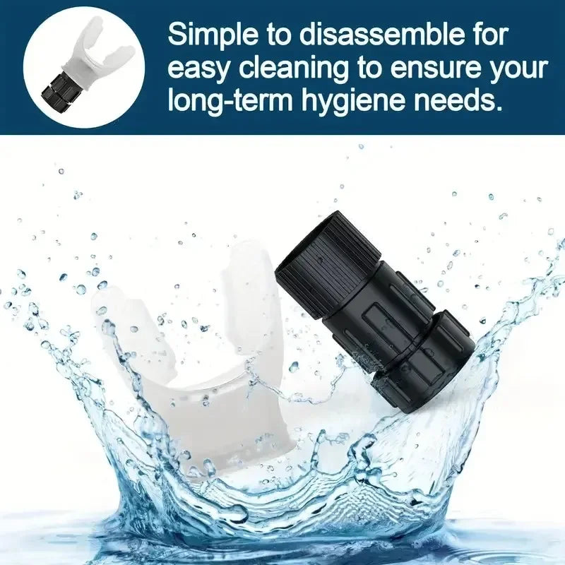 Portable Lung Capacity Trainer | Adjustable Resistance Breathing Exerciser