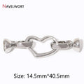 2/4/6Pcs Gold Color Round Jewelry Clasps | Locks For Bracelet Necklace Making Supplies