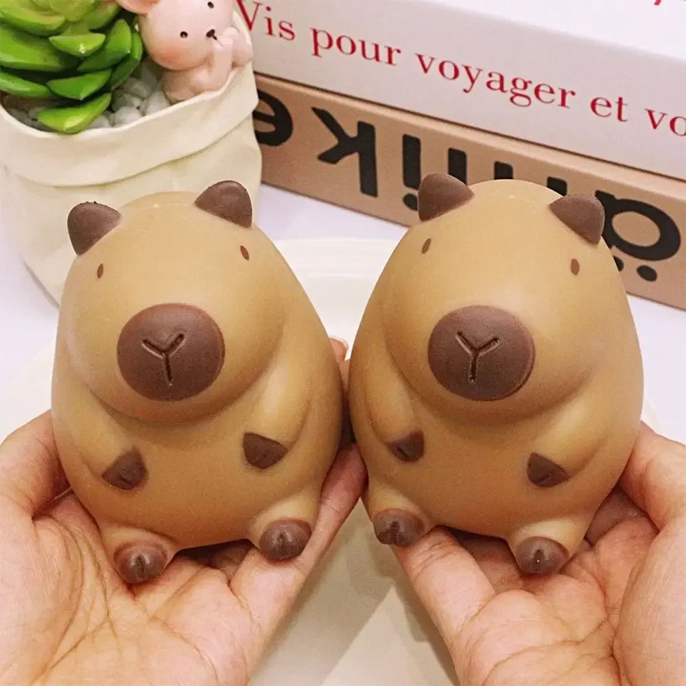 Kawaii Capybara Squeeze Toy | Slow Rebound Stress Relief Decompression Toy
