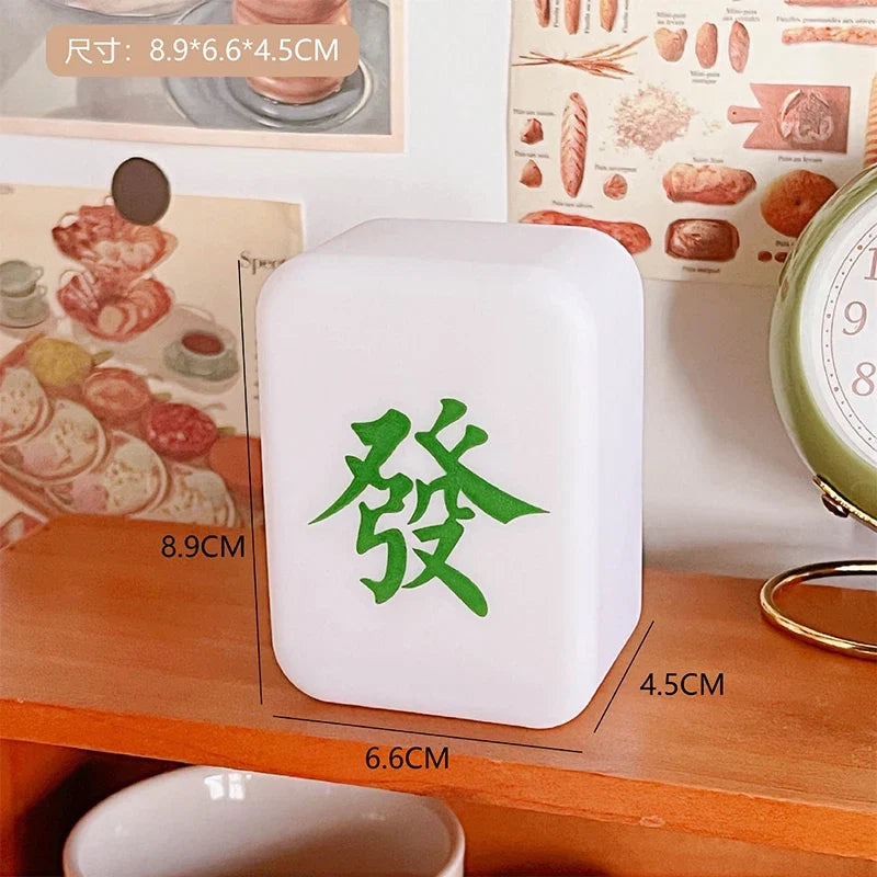 Mahjong Night Light | Soft LED Sleep Light with Eye Protection
