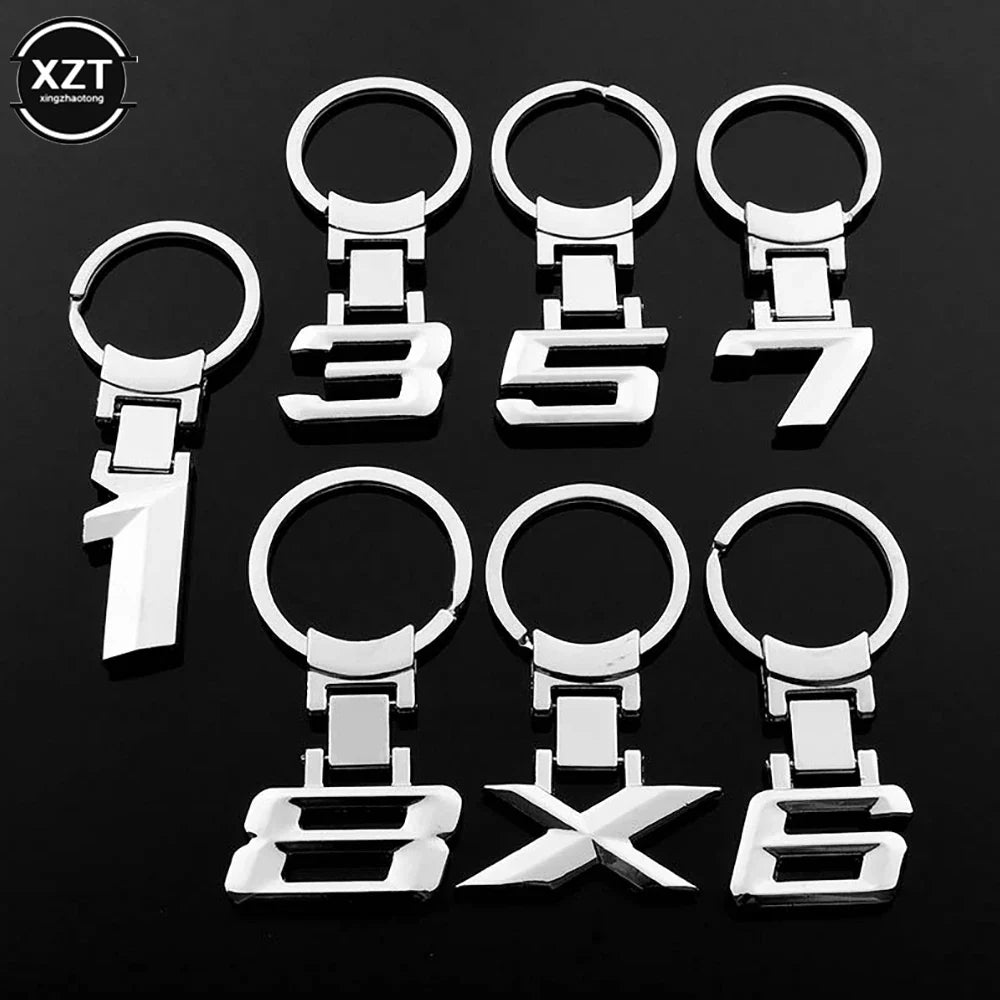 Premium Car Keychain Key Ring | Stylish Metal Accessory for Multiple Car Logos