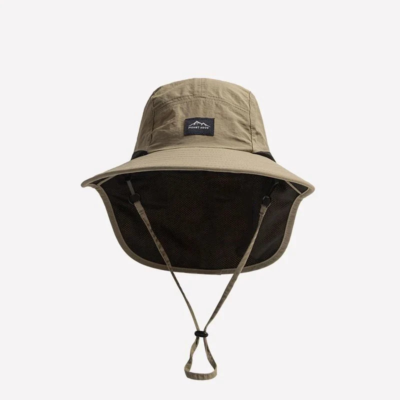 Sun Protection Fisherman Hat for Men and Women | UV Blocking Neck Flap