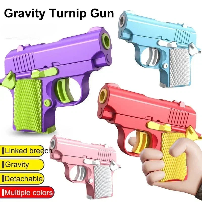 Mini 1911 3D Printed Fidget Toy | Adult Stress Relief Decompression Gift