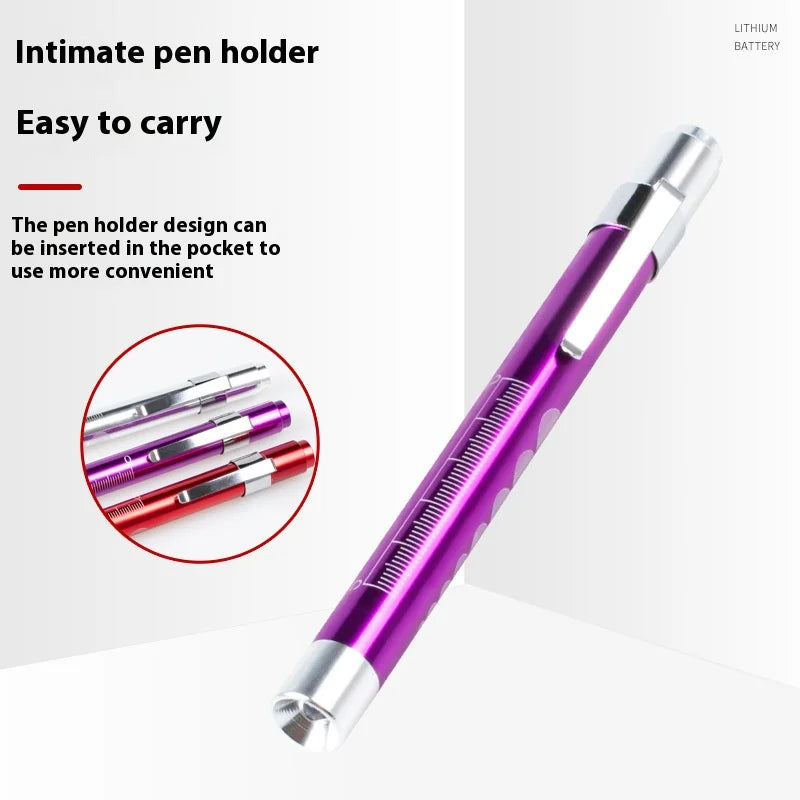 Mini Medical Pen Light | Portable LED Flashlight for Doctor and Nurse Diagnosis