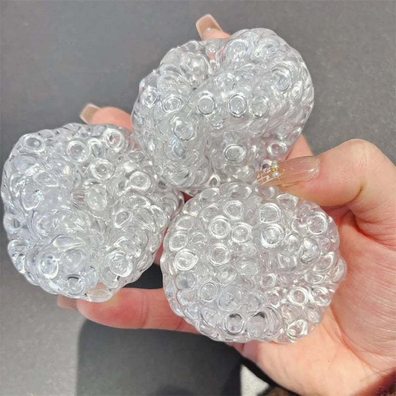 Squishy Balls Ice Beads Stress Relief Toy | Super Soft Sensory Fidget Toy for Kids Adults