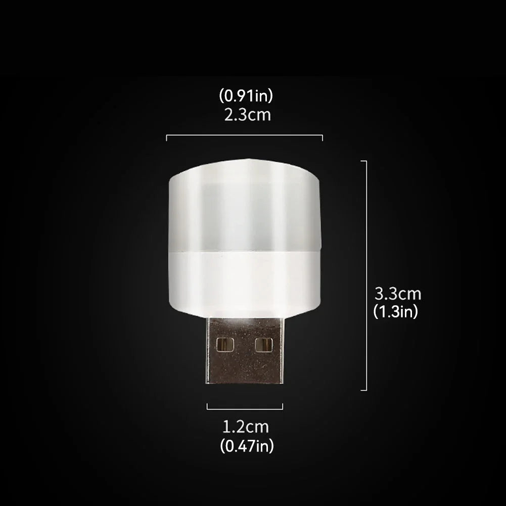 USB Car Atmosphere Light | LED Interior Touch Ambient Lamp with 8 Colors
