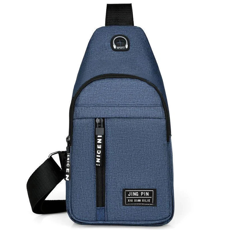 Men's Travel Sling Bag | Multifunctional Crossbody Chest Pack
