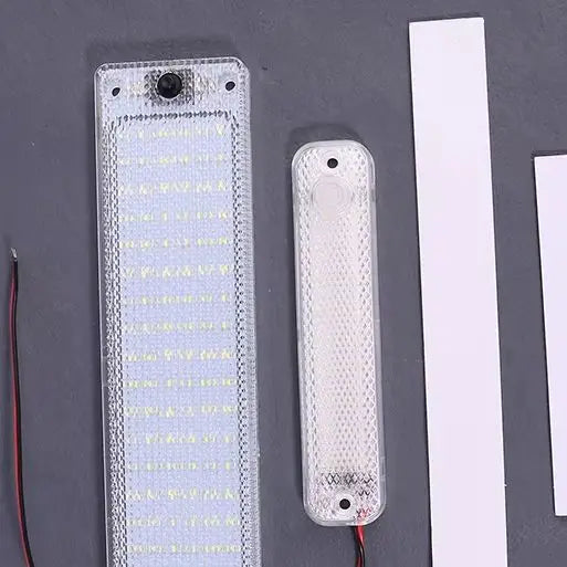 12V-85V LED Interior Light Bar Strip with Switch | 36/108 LED Car Interior Lamp for Truck, RV, Camper, Bus, Motorhome, Boat Roof Light