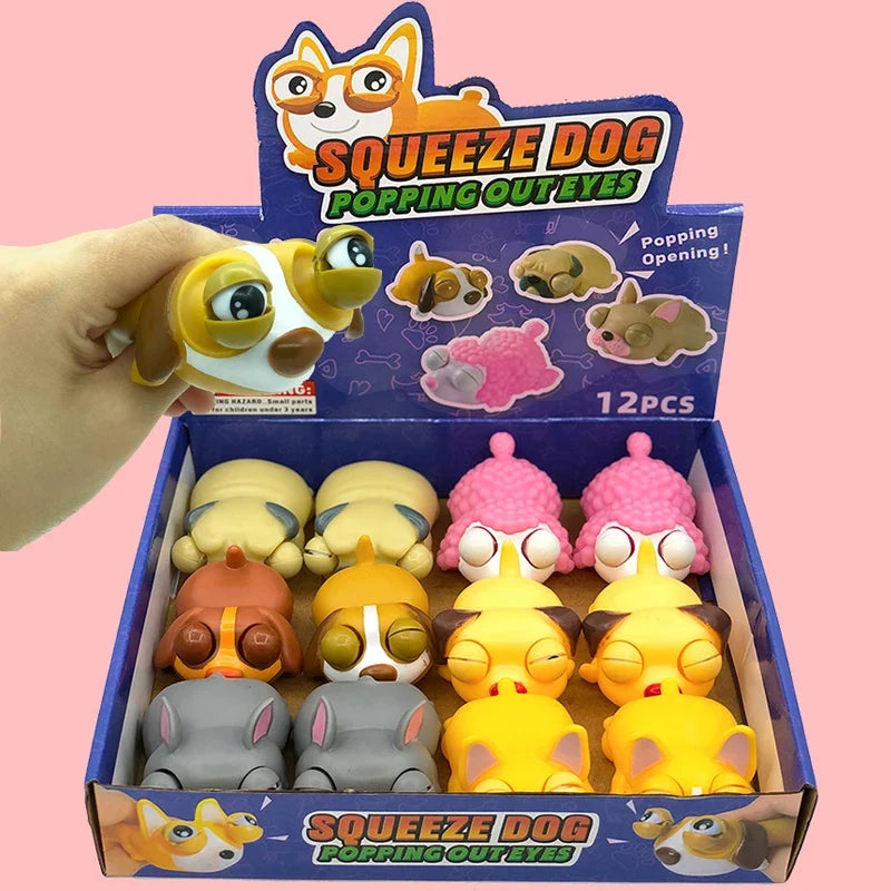 Squeeze Eyeball Stress Toy | Funny Fidget Gift for Adults and Kids