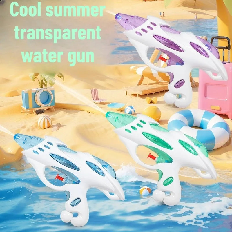Kids Beach Toy Water Gun | Press-Type Outdoor Water Pistol for Summer Fun
