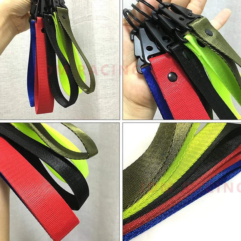 Car Wrist Cord Key Chain | Motor Racing Webbing Wristlet