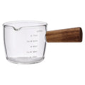 3 Oz Espresso Measuring Cup Shot Glass | Triple Pitcher with Single Spout