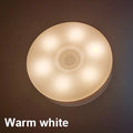 8LED Motion Sensor Night Light | USB Rechargeable Auto-On Lamp for Bedroom