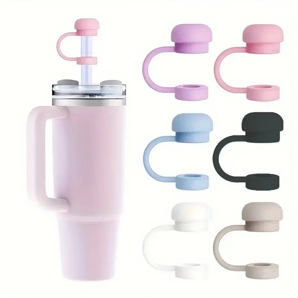 Stanley Straw Cap Set | Silicone Dustproof Straw Cover for 10mm Round Straws