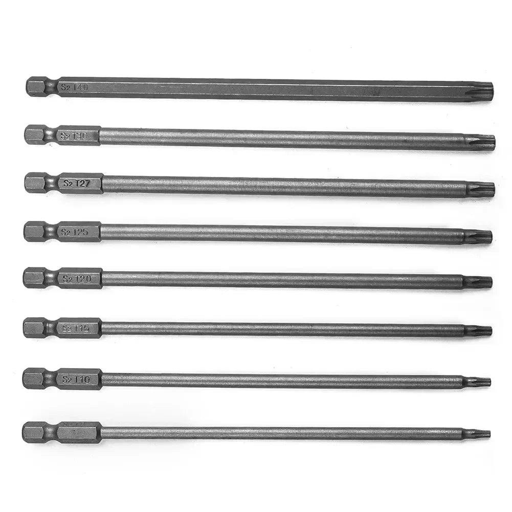 1PC Long 150mm Magnetic Torx Screwdriver Bit | Alloy Steel 1/4 Inch Hex Torx Screw Driver