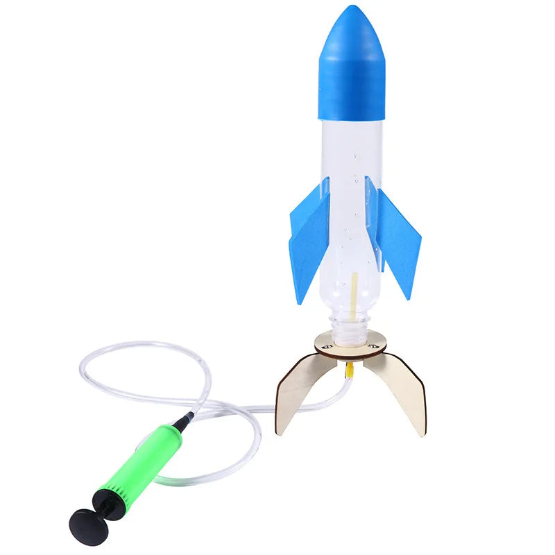 DIY Rocket Sprinkler Toy | Outdoor Water Splash Science Kit
