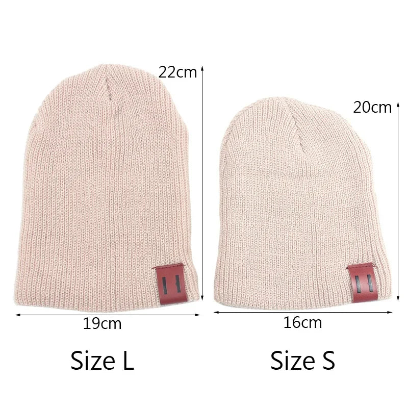 Baby Knit Beanie Hat for Boys and Girls | Warm Winter Ear Protection Cap