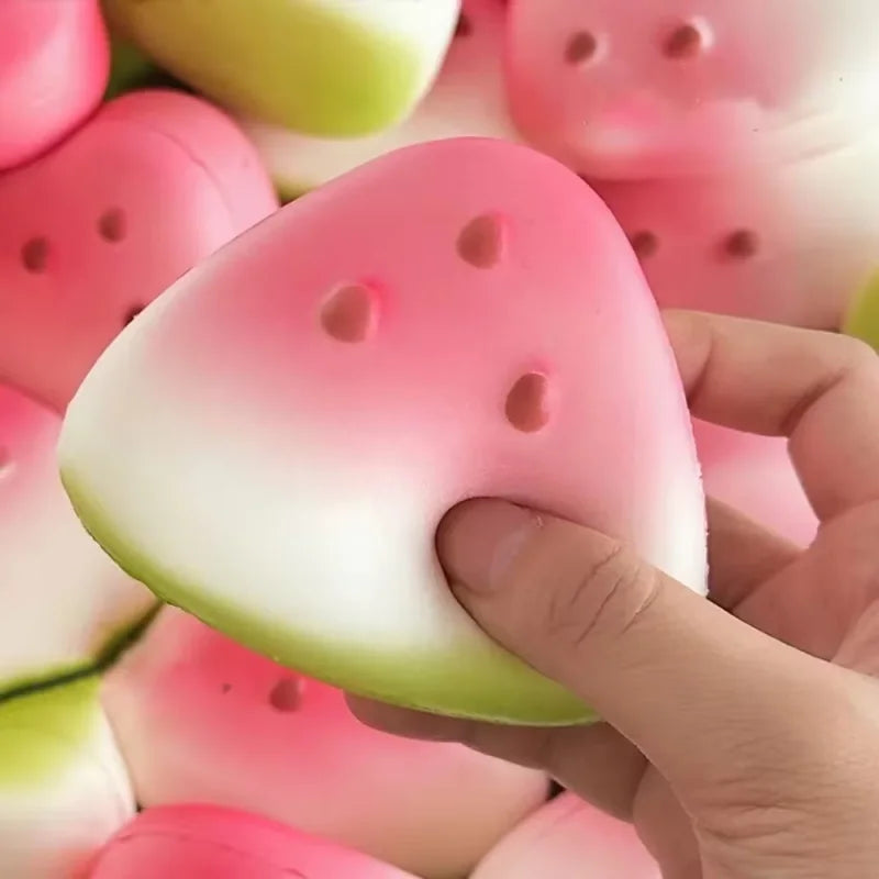 Watermelon Squishy Fidget Toy | Slow Rising Fruit Stress Reliever for Kids and Adults