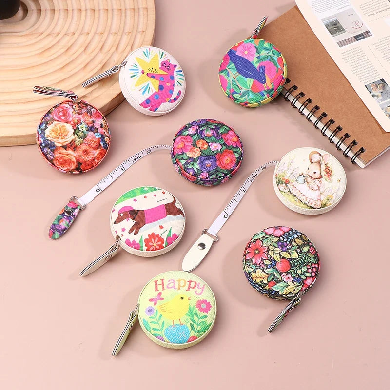2M Mini Soft Ruler Double-sided | Sewing Tape Measure with Centimeters and Inches