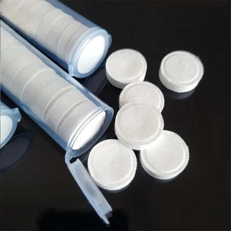 Compressed Mini Face Towels | Travel Disposable Towels in Portable Tube