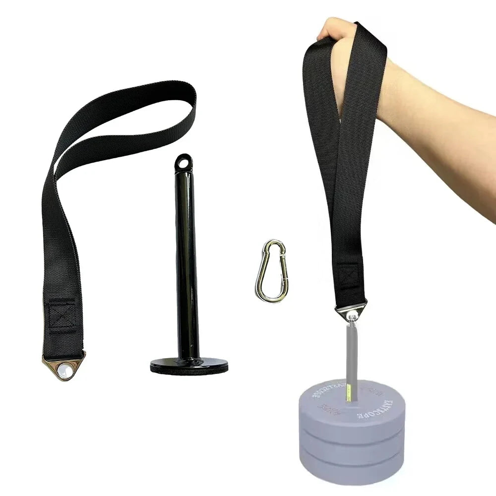 Arm Wrestling Training Strap | Finger Wrist and Forearm Strengthener for Home Gym