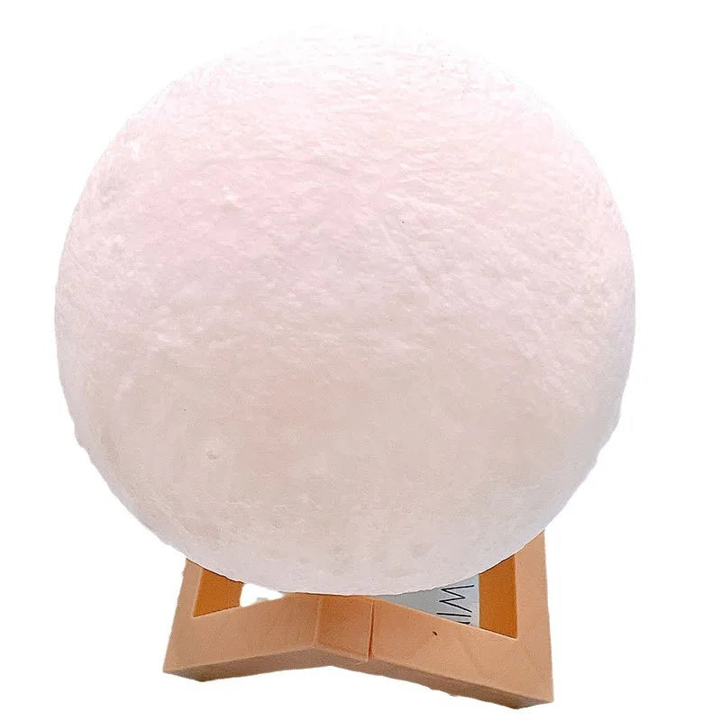 Moon Night Light | 3D LED Bedside Lamp for Kids Room and Home Decor