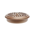 Fireproof Mosquito Coil Box with Serrated Lid | Outdoor Iron Coil Holder for Camping