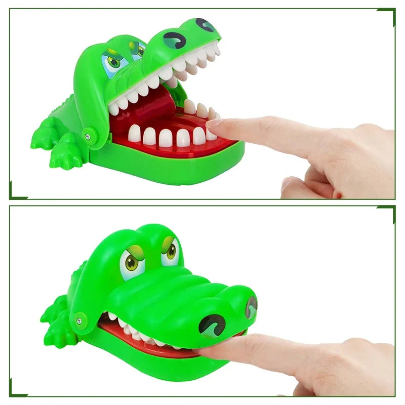Crocodile Teeth Toys | Alligator Biting Finger Dentist Game for Kids and Family Pranks