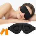 3D Sleep Mask with Zero Eye Pressure | Light Blocking Travel Eye Mask
