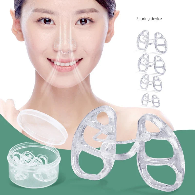 Anti-Snore Nose Clip Device | Nasal Dilator for Better Sleep and Quiet Nights