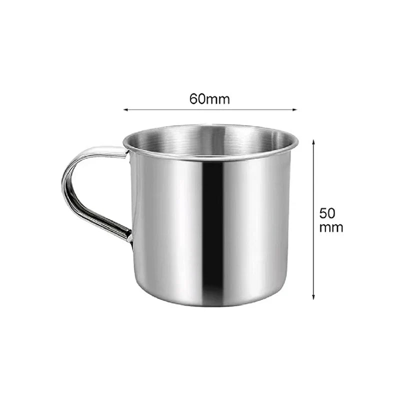 Stainless Steel Coffee Mug with Handle | Unbreakable Travel Cup