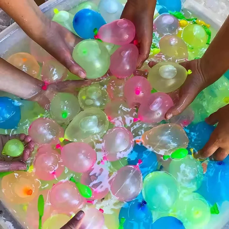 111Pcs Funny Water Polo Ball Bomb Set | Summer Pool Party Outdoor Quick-Fill Water Toys
