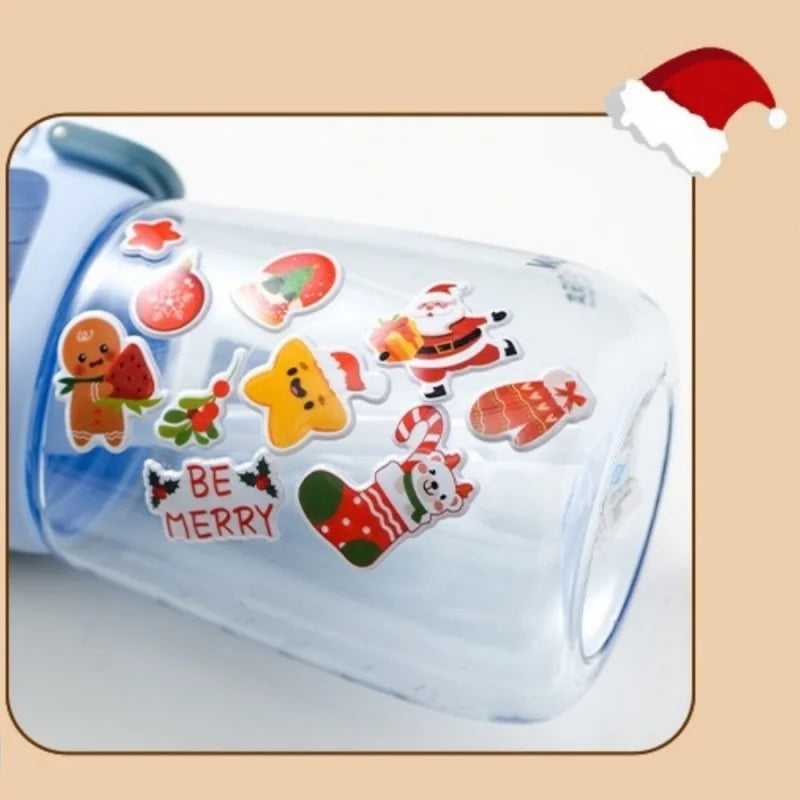 Christmas Bubble Stickers | 3D Holiday Party Decoration Set