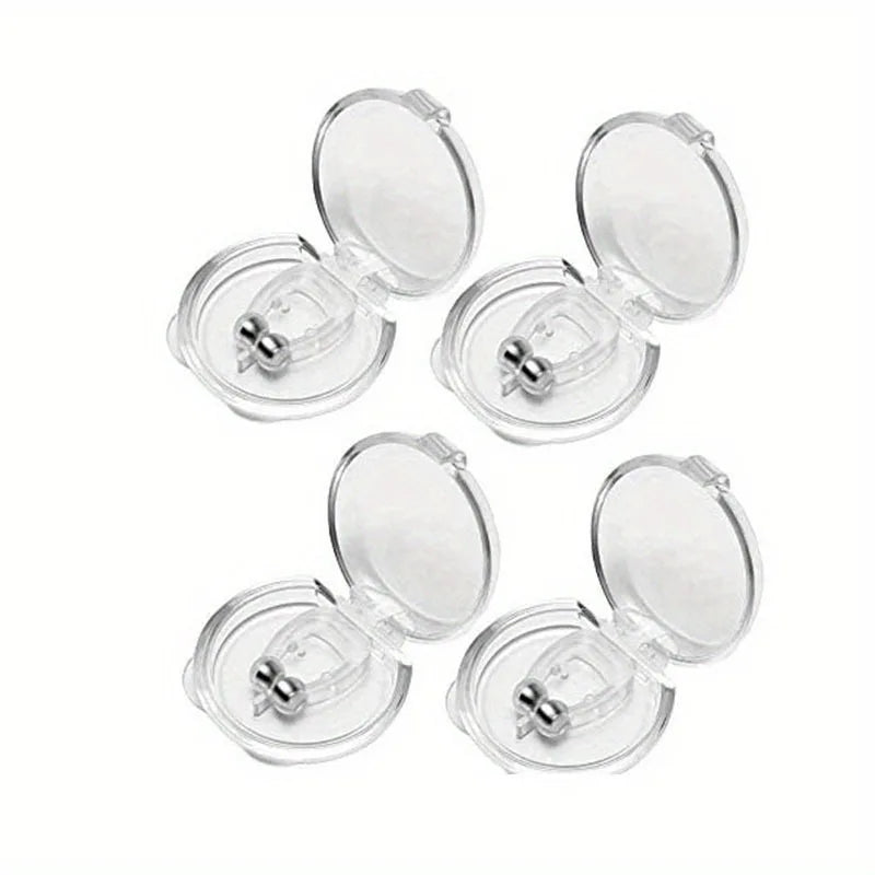 Silicone Magnetic Anti Snoring Nose Clip | Sleep Aid for Snoring Relief