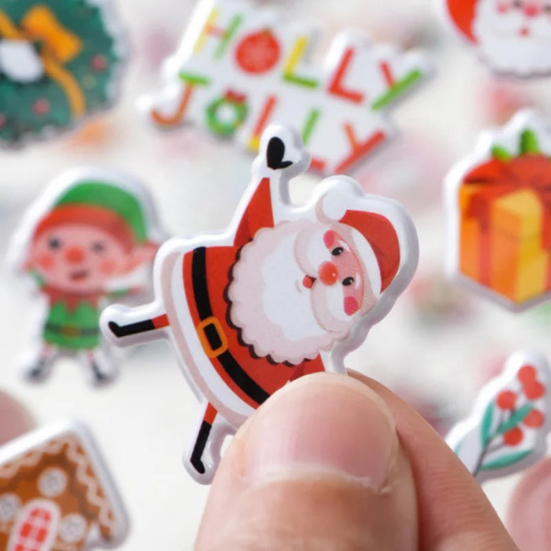Christmas Bubble Stickers | 3D Holiday Party Decoration Set