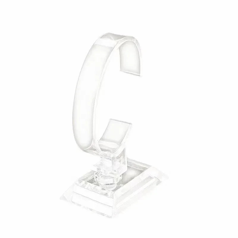 Transparent Watch Display Rack | C-Ring Counter Display for Bracelets