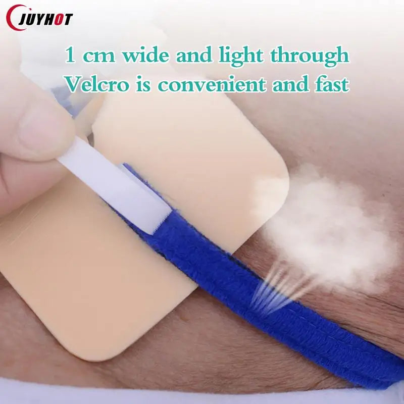 Tracheostomy Tube Holder | Ultra-Soft Fixation Strap with Sponge Neck Support