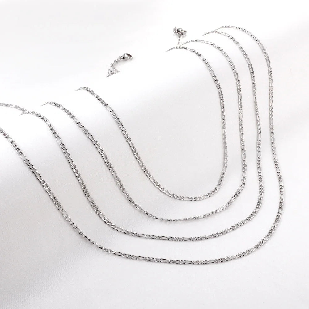 ASONSTEEL Stainless Steel Cuban Link Chain Necklace | Gold Unisex Trendy Jewelry